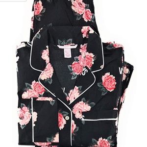 Victoria's Secret Lightweight Cotton Pajama Set, M